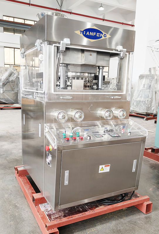 ZPW31 двухслойный роторный тип машина для таблетирования таблеток 60000 штук/час с 2 принудительными питателями