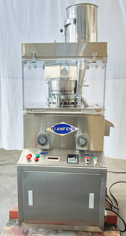 ZPW15D ZPW17D ZPW19D Ротационная таблеточная пресс-машина 3KW 42000 шт/час Для таблеток диаметром 20 мм
