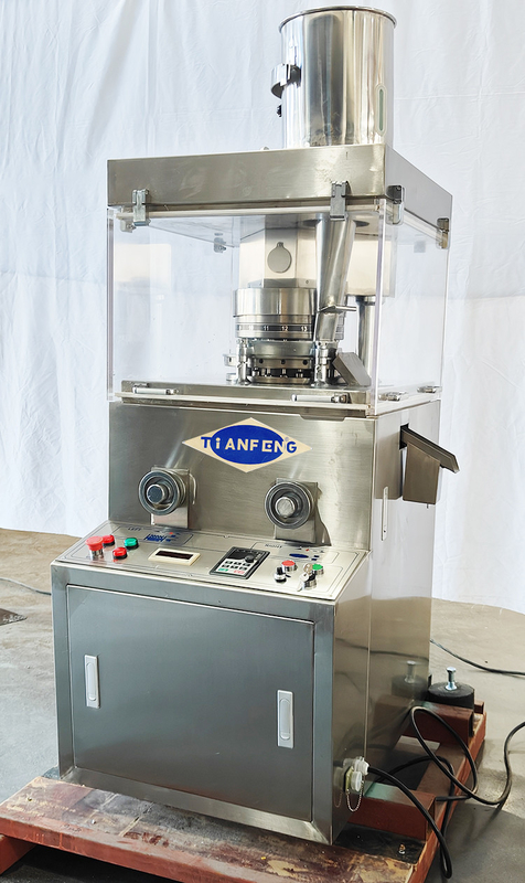 ZPW15D ZPW17D ZPW19D Ротационная таблеточная пресс-машина 3KW 42000 шт/час Для таблеток диаметром 20 мм