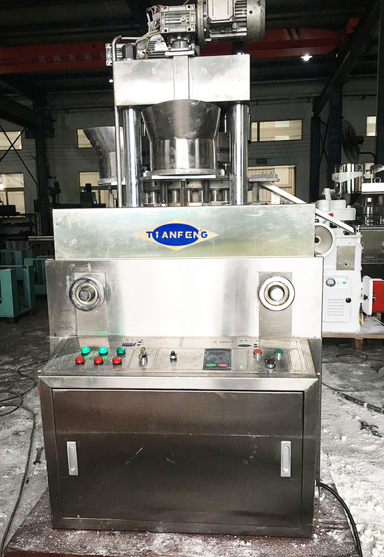 Шанхай Tianfeng Zpw25 Новое исследование уникальная керамическая кубическая пресс-машина нестандартный пресс-пилюль