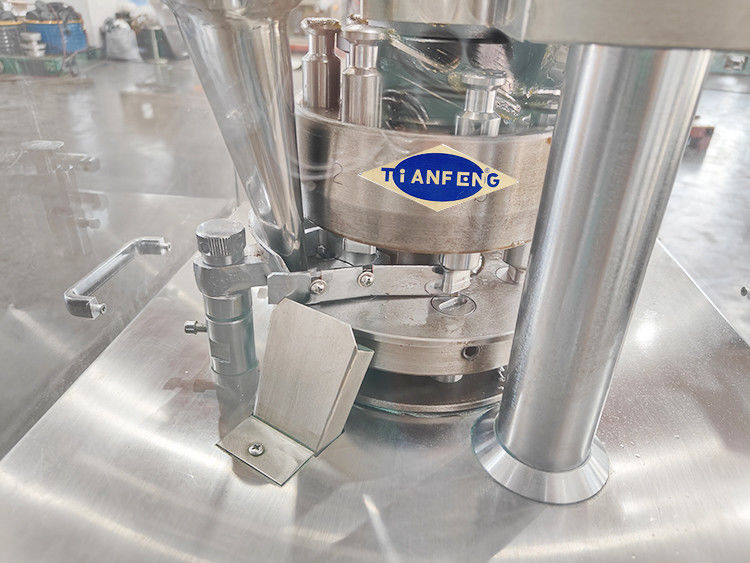 220V/380V питание таблетки пресс-машина с максимальным давлением 60KN и максимальной глубиной заполнения 15 мм