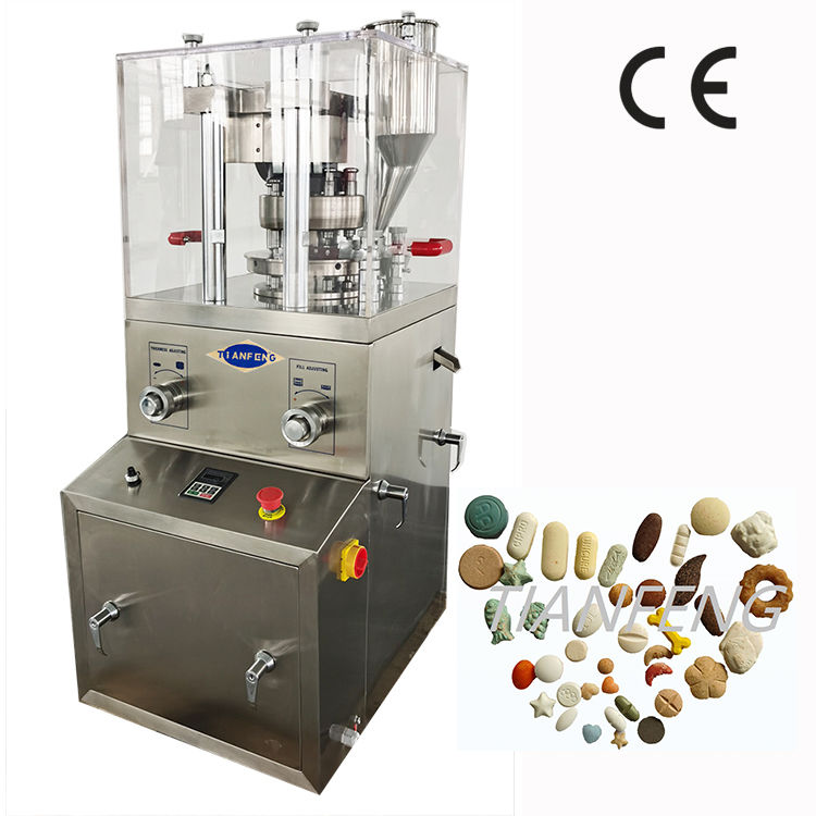 480×635×1100 мм 2,2 кВт Автоматический таблеточный пресс для производства фармацевтических таблеток