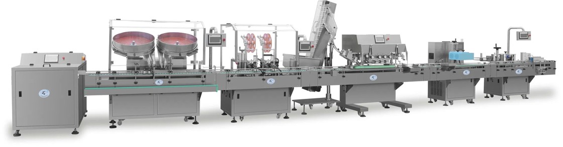 Высокоскоростная 380В автоматическая линия по производству бутылок с годовой гарантией и мощностью 1000 штук в год