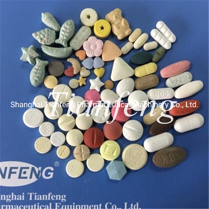 ZP15D Rotary Tablet Press Machine with 15 Dies 60kn Max Pressure and 22mm Max Diameter for Candy and Pharmaceutical Industries