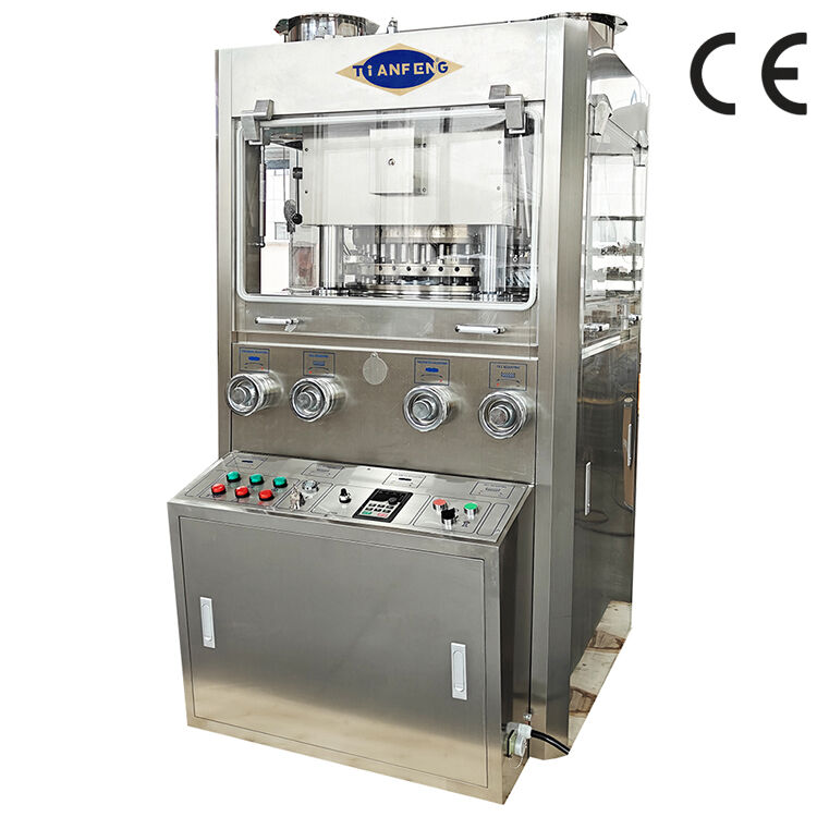 Прочная таблетка компрессионная машина ZP45 ZP41 с многостанционным вращающимся прессом с регулируемой силой сжатия для высоких скоростей выпуска