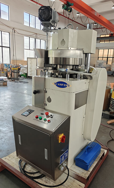 Heavy Duty Rotary Tablet Press Machine with High Speed Operation, Precise Tablet Compression, and 19 Punch Stations