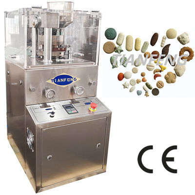 ZP5 Ротационная таблетка пресс-машина 2.2KW мощность 900x800x1800 мм Для фармацевтического производства